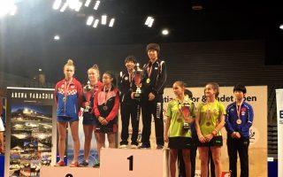 克罗埃西亚青少年桌球公开赛  竹市团体赛打出金牌
