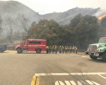 聖蓋博山爆發山火 露營者撤離
