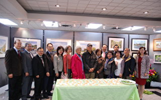 多伦多乡土画家邱忠林及学生画展