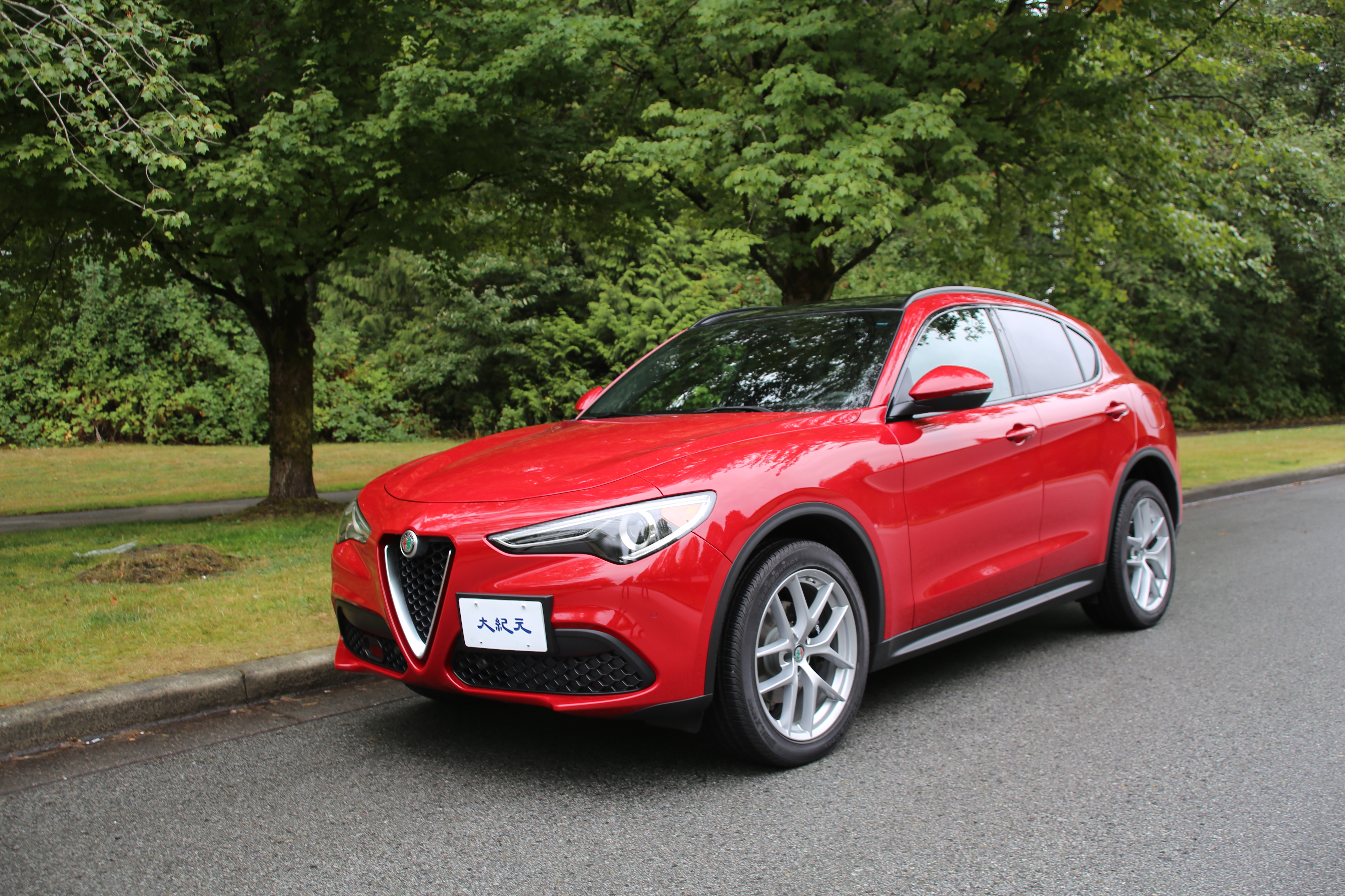 2018 Alfa Romeo Stelvio Ti Sport。(李奧/大紀元)