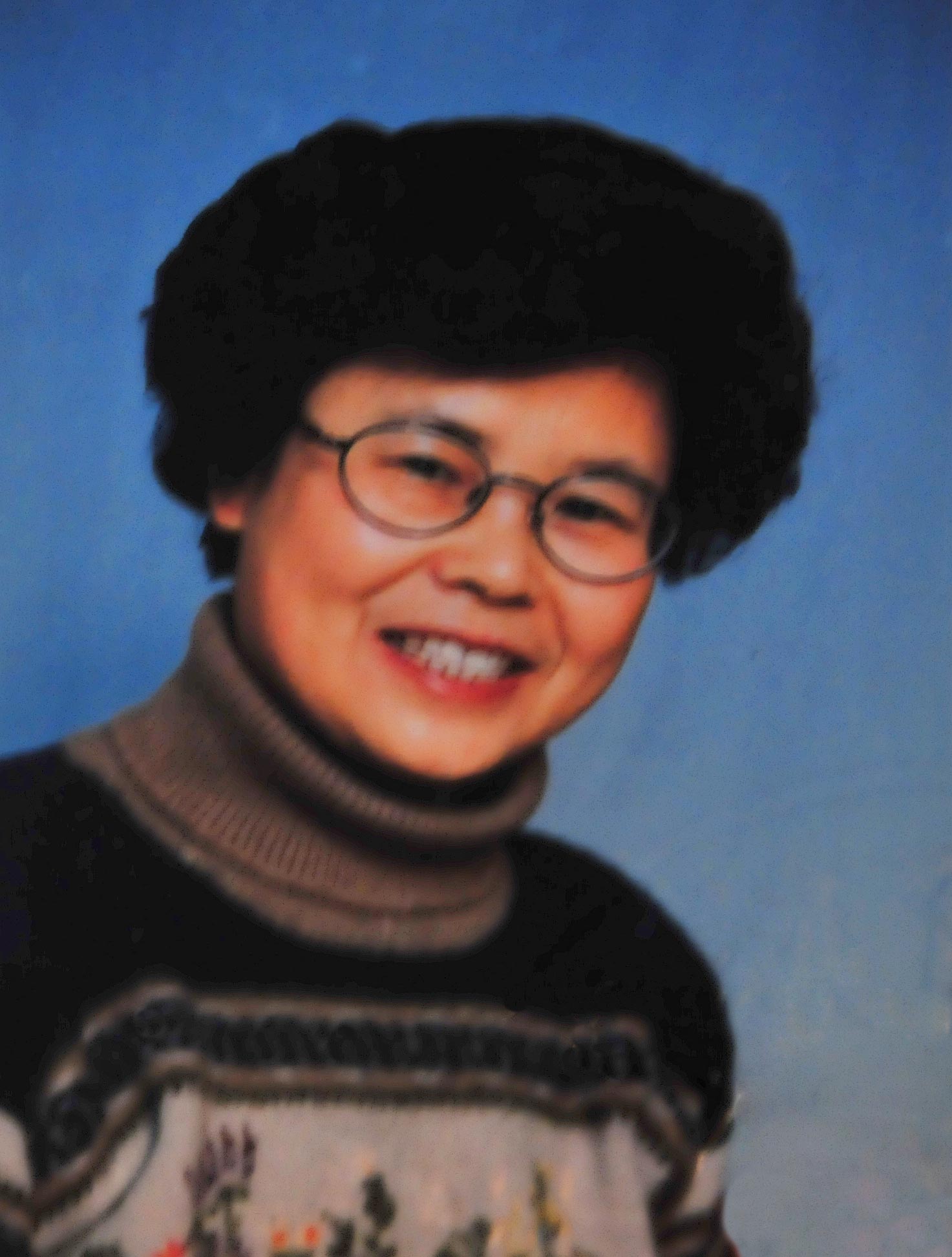 張玉蘭被迫害前的照片。（明慧網）
