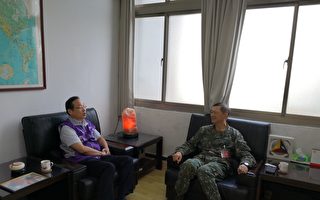 新竹荣服处拜会陆军  宣导职涯规划