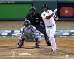 MLB世界大赛马丁尼兹关键安打 红袜夺第二胜