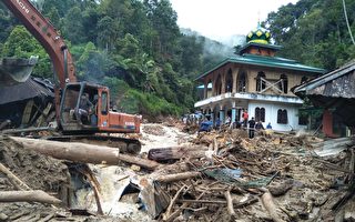 印尼天災不斷 洪水泥石流致二十多人遇難