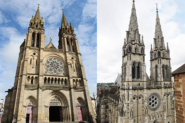 法国最有名新哥特式建筑 穆兰圣心教堂