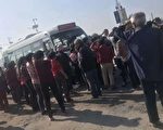 福建碳九泄漏 受害村民堵路向政府讨说法