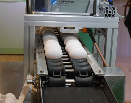 “大气电浆鸡蛋杀菌技术”透过干式加工处理技术，能减少水资源浪费并延长鸡蛋保鲜。