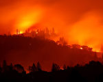 组图：加州野火蔓延 死亡人数增至25人