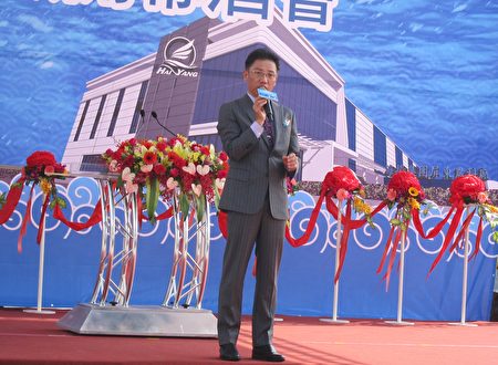 海扬集团董事长薛屹砎表示，海扬将整合国内渔民组水产界国家队，前进全球外销市场。