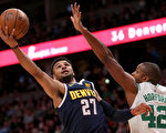 NBA莫瑞大砍48分 掘金砸伤绿衫军
