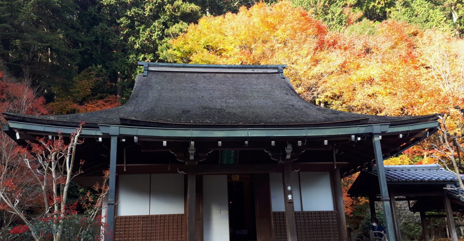 日本飛鳥時代聖德太子始建的京都寂光院。(任采真/大紀元)