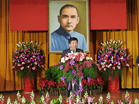 衛生福利部長陳時中（如圖）在嘉義縣第18屆縣長宣誓就職典禮中致詞。