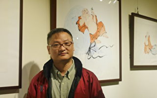 香港畫家羅海濤畫展 文化局展出工筆繪畫之美