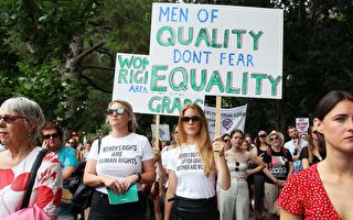 澳洲首府城市数千人集会反性别暴力