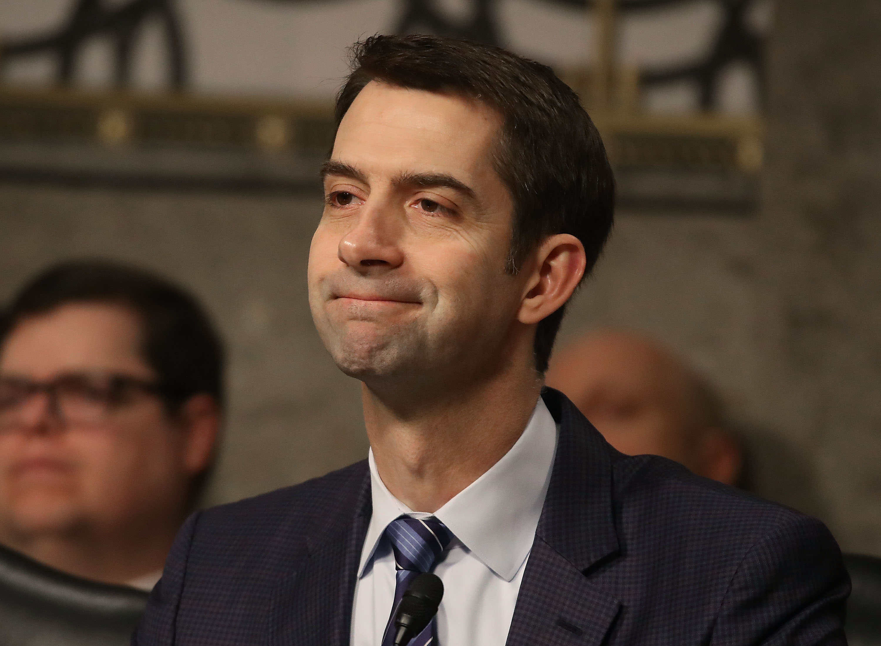圖為卡頓議員。(Mark Wilson/Getty Images)