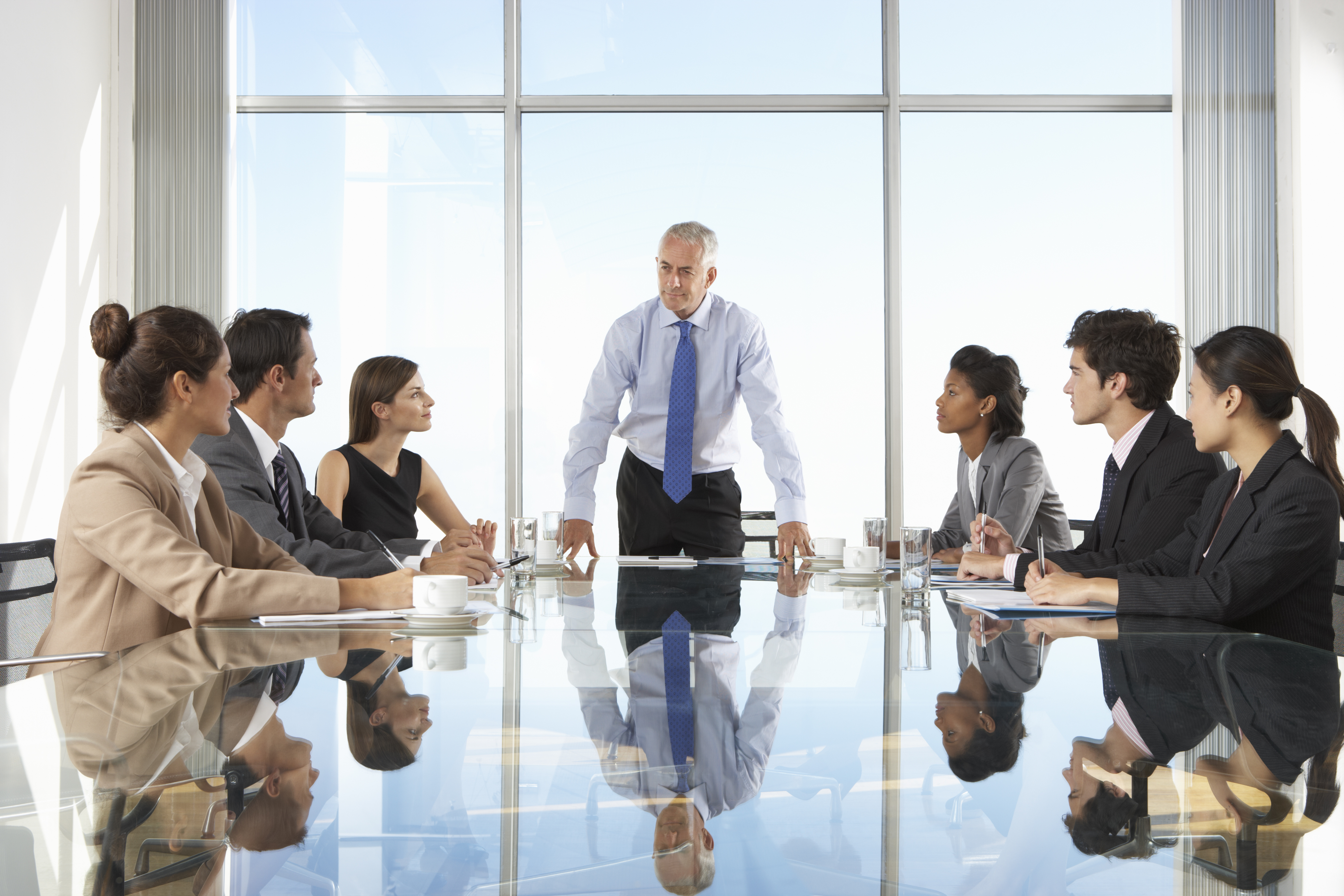 主管與部屬示意圖。(Shutterstock)