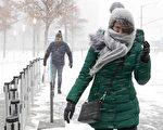 多伦多再度极寒 环境部发布雪暴警告