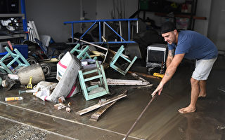 昆州洪水稍退 災民返家 申請補助逾萬份