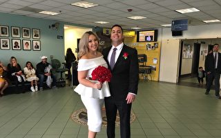 情人节洛县掀起结婚潮