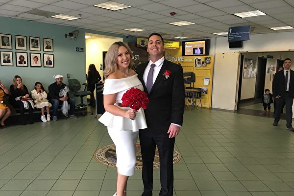 情人節洛縣掀起結婚潮