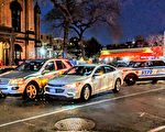 法拉盛北方大道車禍 汽車相碰氣囊炸開