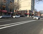 法拉盛北方大道劃上交通標線