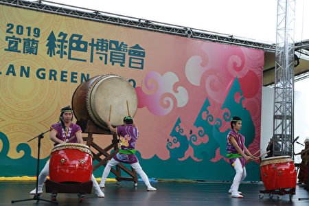 日本和太鼓大元組開幕表演。