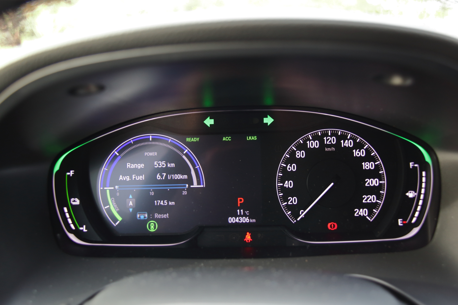 2019 Honda Insight Hybrid。〈李奥/大纪元〉