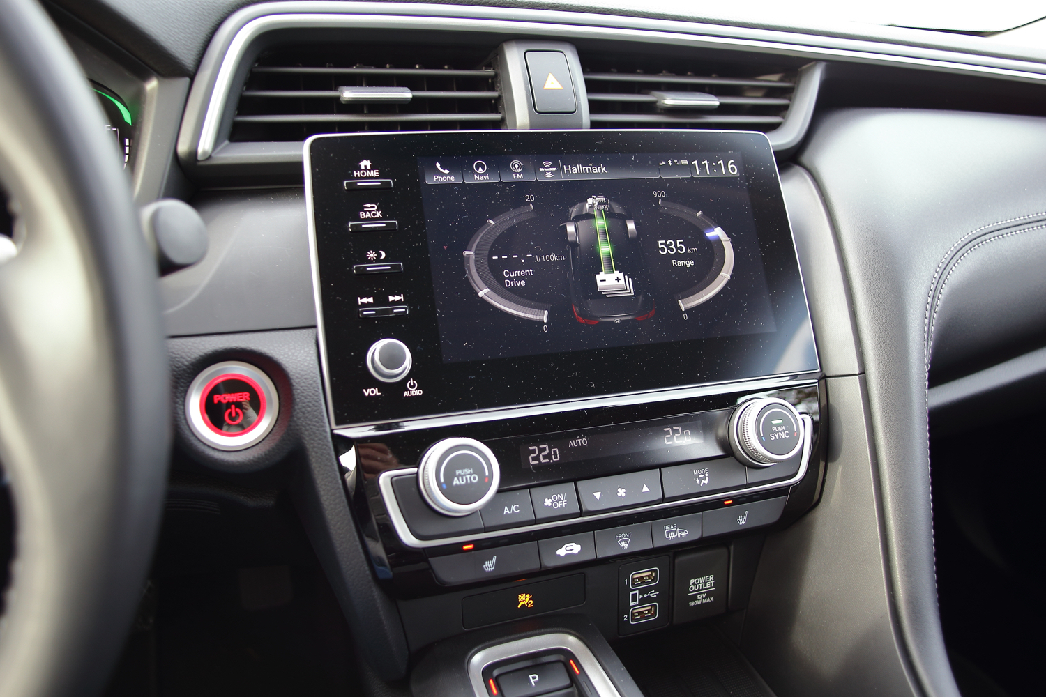 2019 Honda Insight Hybrid。〈李奥/大纪元〉