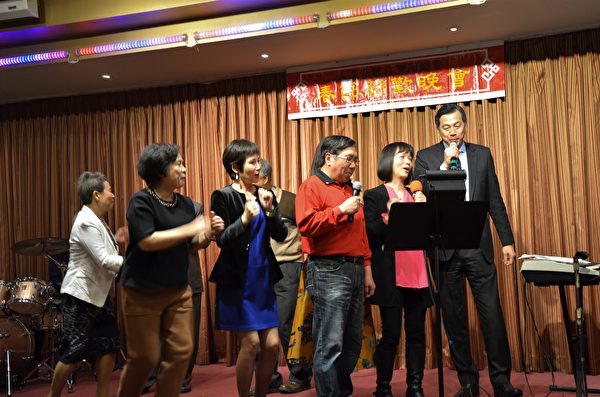 大温哥华台湾同乡会举办春酒晚宴迎接新年，现场嘉宾如云，高朋满座。