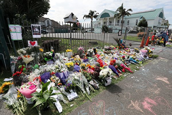 美清真寺疑遭縱火 現場塗鴉提及新西蘭血案
