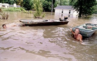 美國中西部遇洪水4人死亡 74城市情況緊急