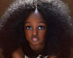 尼日利亚6岁女童美眸空灵 网封世界最美女孩