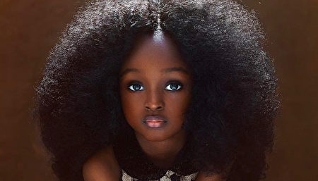 尼日利亚6岁女童美眸空灵网封世界最美女孩 儿童摄影 Jare Ljalana 大纪元