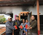 助祖孫重建家園 台東記協愛心不落人後