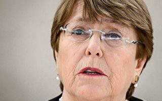 聯合國人權事務主席米歇爾·巴切萊特（Michelle Bachelet）3月6日再度要求中共讓聯合國進入新疆地區進行調查。（Fabrice Coffrini/AFP/Getty Images）
