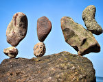 組圖：歐洲疊石頭大賽 奇形怪石平衡堆疊