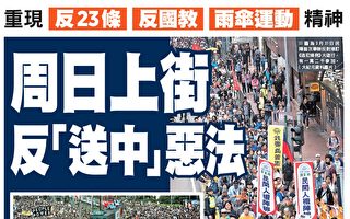 反引渡法修例 民团吁港人4.28上街游行