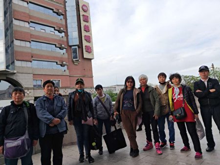 上海訪民13人西單飯店吃飯被抓。（受訪者提供）