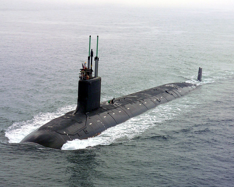 維珍尼亞級潛艇（維基百科公有領域）