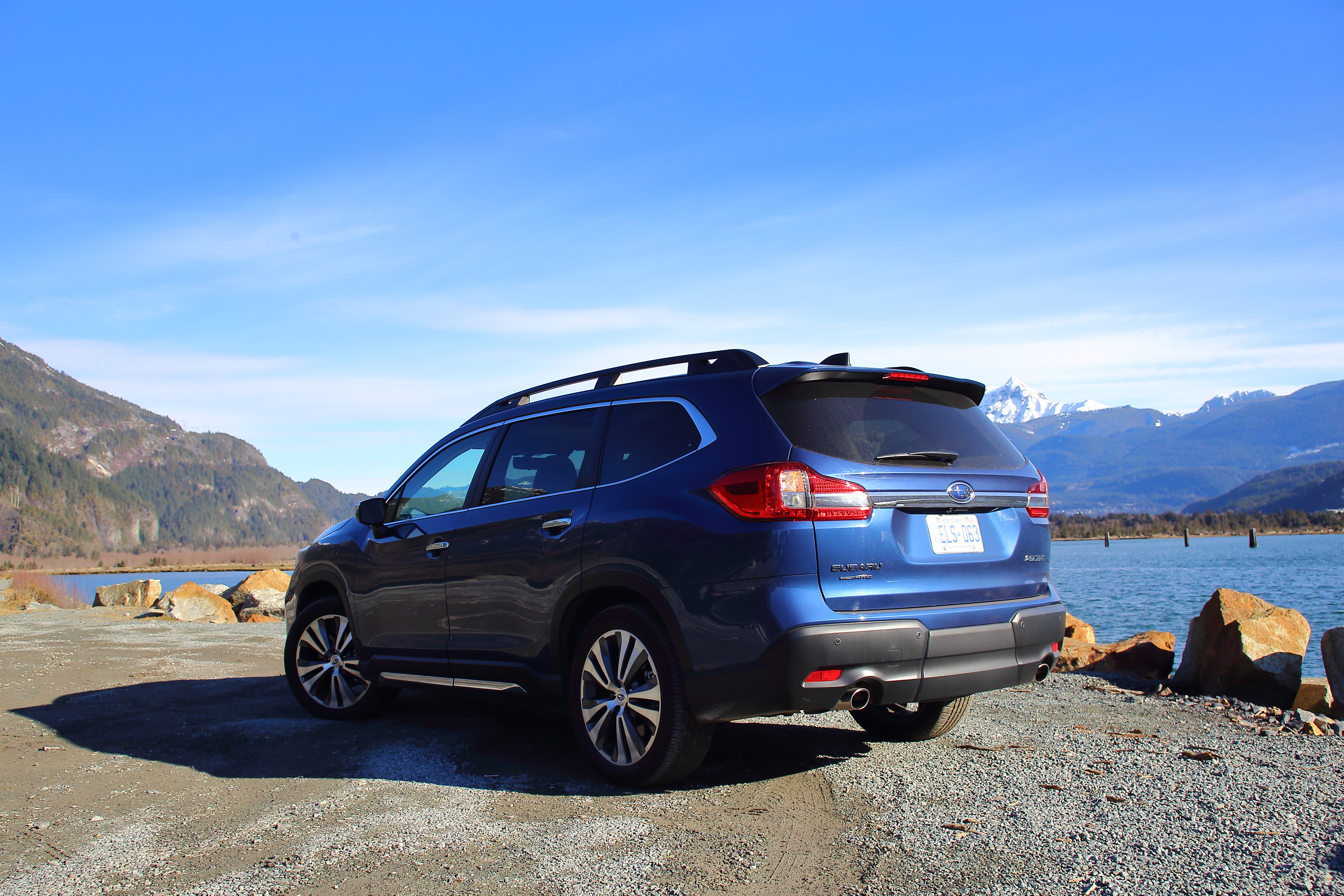 2019 Subaru Ascent Preimer。(李奥/大纪元)