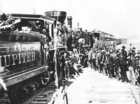 太平洋铁路150周年川普赞华工辛苦付出| 横贯大陆铁路| 横贯大陆铁路 