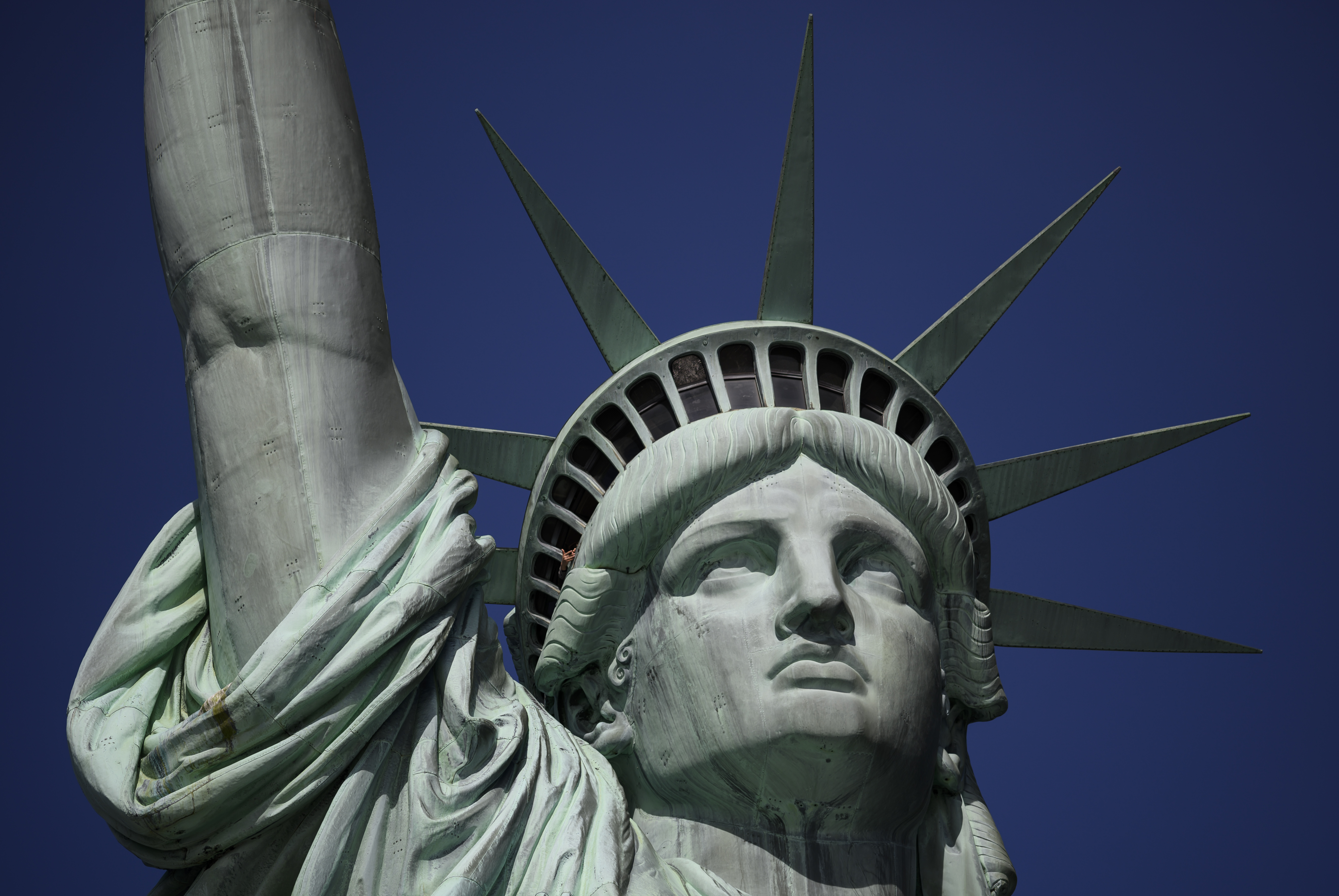 什么 美国自由女神像原先不是绿色 纽约 地标 颜色 大纪元