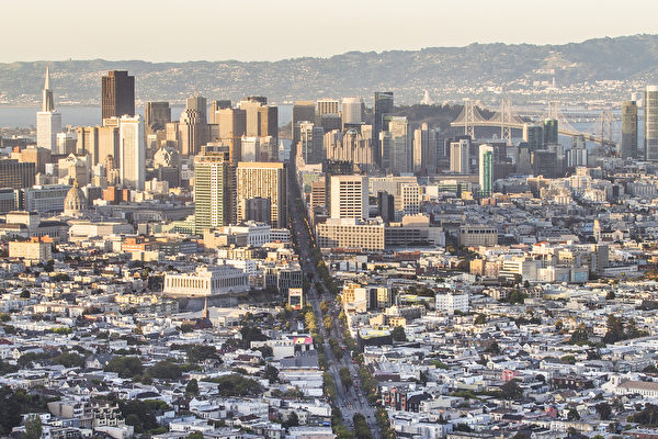 生活成本高人口两极化 中产搬离旧金山