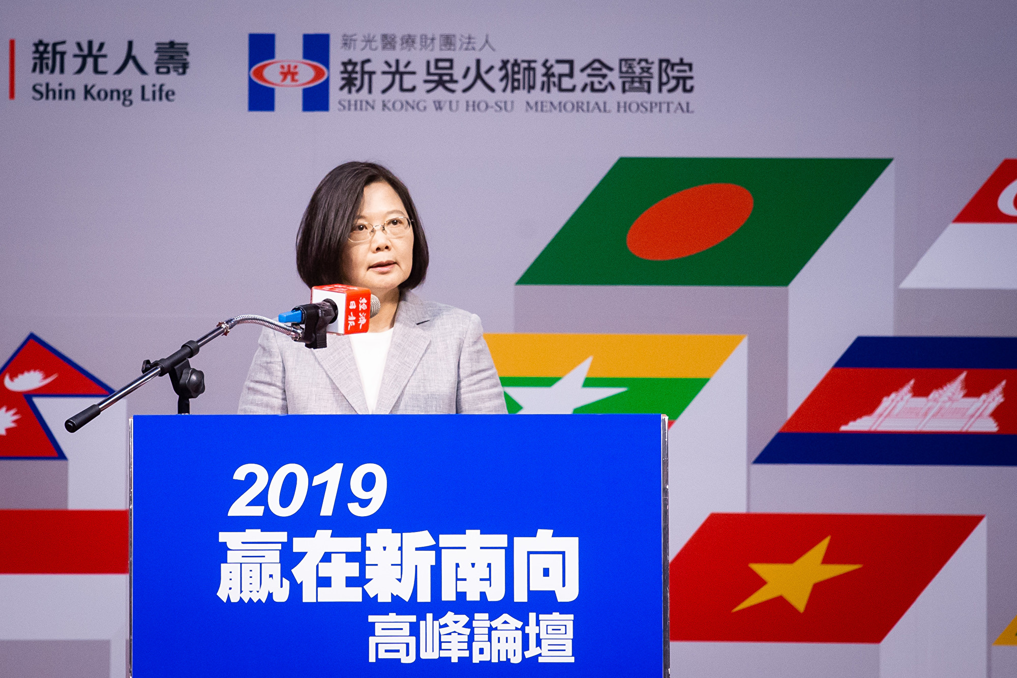 三年来实质成果蔡英文：新南向政绝不是空包弹| 新南向政策| 台湾| 台商| 大纪元