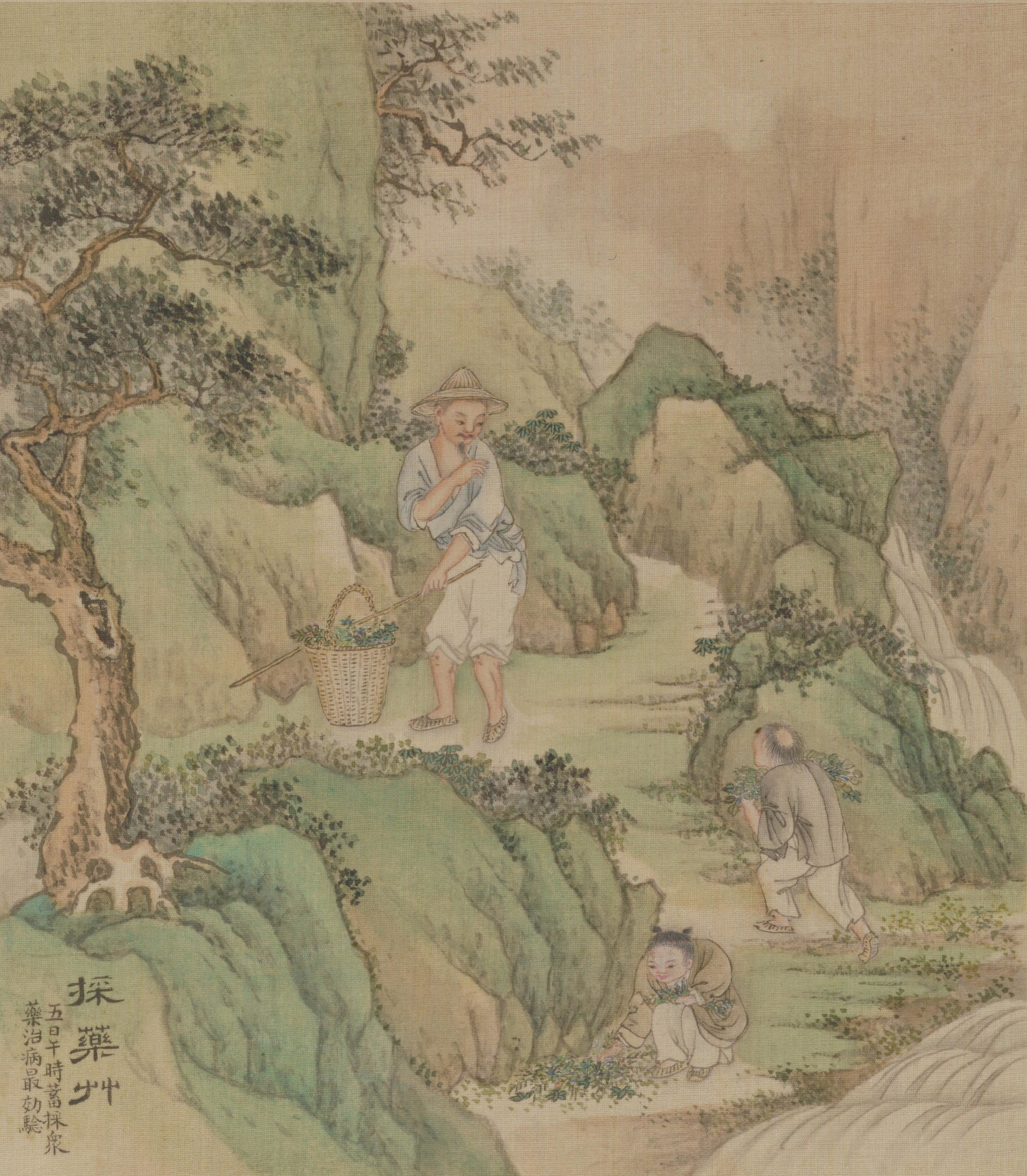 清代畫家徐揚《端陽故事圖冊》。(公有領域)