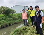 大雅水圳護岸崩塌 洪慈庸爭取經費改善