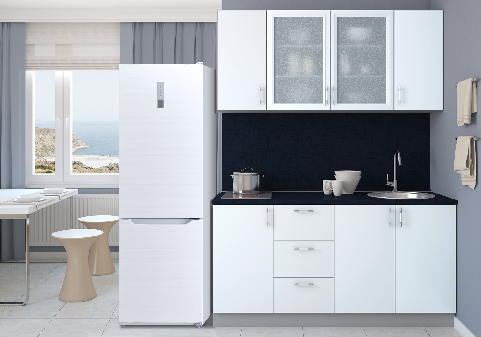 窄身薄型冰箱推薦 寬不到60 深不到65 解決小廚房空間困擾 家電補助 冰箱挑選 小廚房冰箱 大紀元