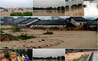 中國南方暴雨成災 至少61死14失蹤