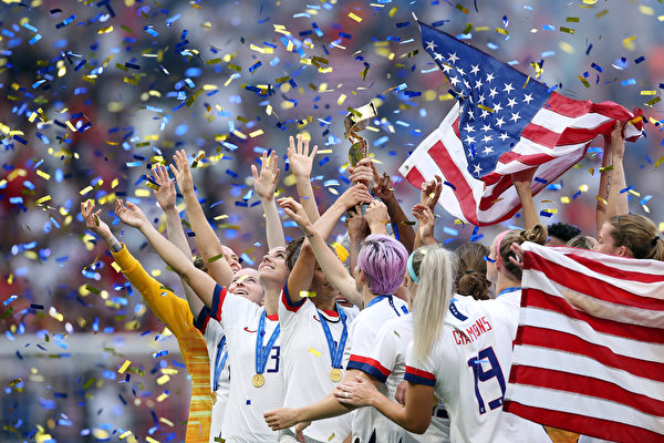美国击败荷兰 第4次强势夺得女足世界杯